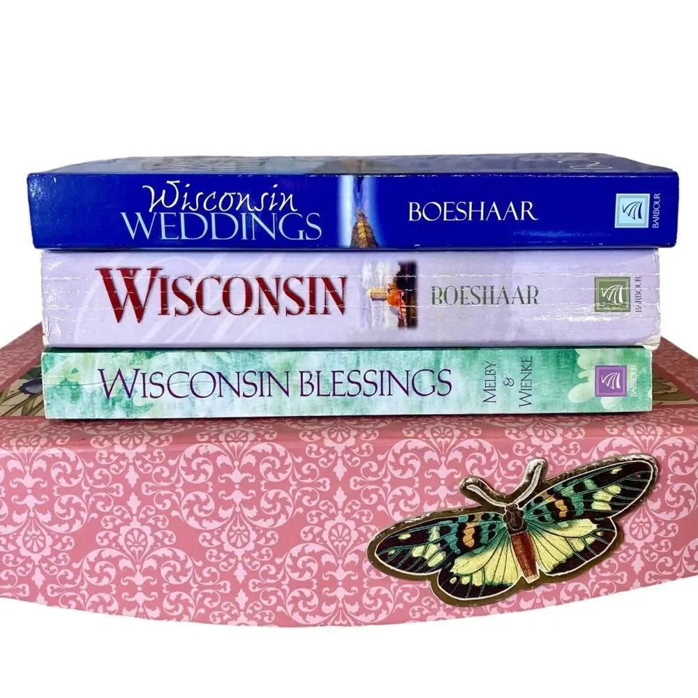 Wisconsin Romance Novels Set of 3 Romance Paperbacks Book Bundle